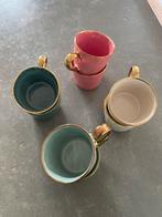 Cappuccino mokken set, Huis en Inrichting, Keuken | Servies, Ophalen, Zo goed als nieuw