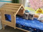 Piratenbed 90x200 cm echte houten bed., Ophalen, 85 tot 100 cm, Zo goed als nieuw, Lattenbodem