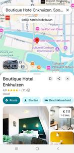 Luxe overnachting Boutique hotel Enkhuizen 2 personen, Tickets en Kaartjes, Twee personen, 1 overnachting