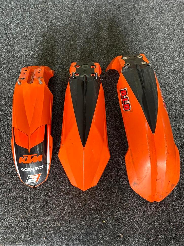 KTM EXC / SX spatborden 450 500 525 530, Motoren, Onderdelen | Overige, Gebruikt, Ophalen of Verzenden