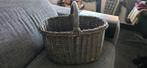 rieten mand, Huis en Inrichting, Woonaccessoires | Schalen en Manden, Ophalen of Verzenden, Gebruikt, Rond, Riet