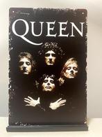 Queen metalen reclamebord (Old Look), Verzamelen, Muziek, Artiesten en Beroemdheden, Overige typen, Nieuw, Ophalen of Verzenden