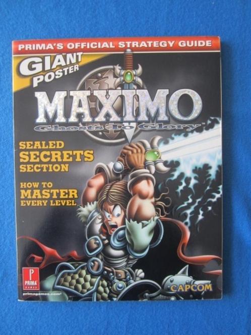 Maximo strategy guide hintboek (PS2), Spelcomputers en Games, Games | Sony PlayStation 2, Zo goed als nieuw, Avontuur en Actie