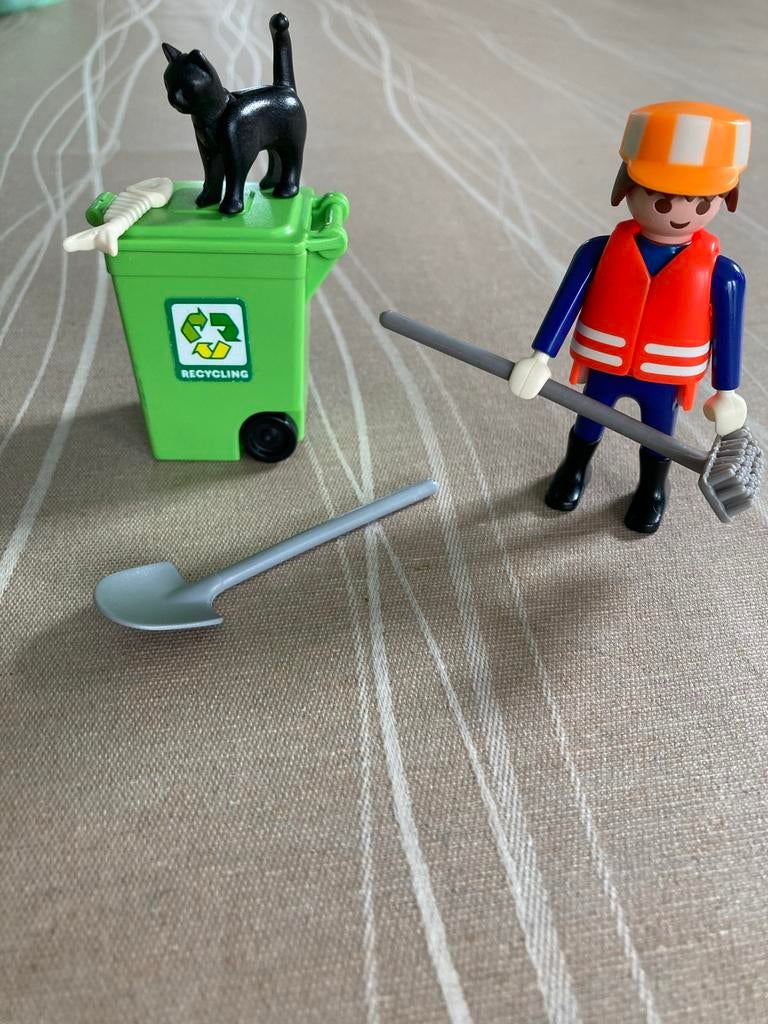 Playmobil vuilnisman met kliko., Ophalen of Verzenden, Zo goed als nieuw