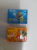 2x mini dv bandjes geseald, Mini dv, 20x of meer, Nieuw, Ophalen of Verzenden