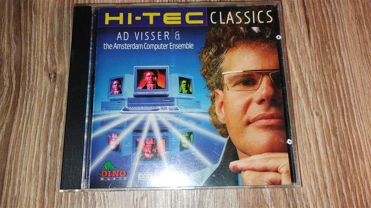 Ad Visser - Hi-Tec Classics [Gesigneerd door Ad Visser], Cd's en Dvd's, Cd's | Klassiek, Zo goed als nieuw, Classicisme, Ophalen of Verzenden