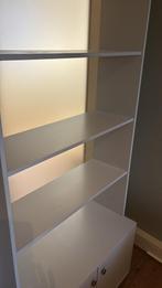 Woood Karwei Boekenkast - Lichtgrijs - Zo Goed Als Nieuw, Ophalen, 50 tot 100 cm, Zo goed als nieuw, 150 tot 200 cm