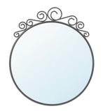 IKEA ronde spiegel EKNE, Huis en Inrichting, Woonaccessoires | Spiegels, Zo goed als nieuw, Ophalen