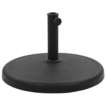 Nieuwe parasolvoet polyresin zwart  beschikbaar voor biedingen