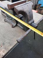 Heuer bankschroef 150mm, Doe-het-zelf en Verbouw, Werkbanken, Ophalen, Gebruikt, Minder dan 70 cm, Bankschroef