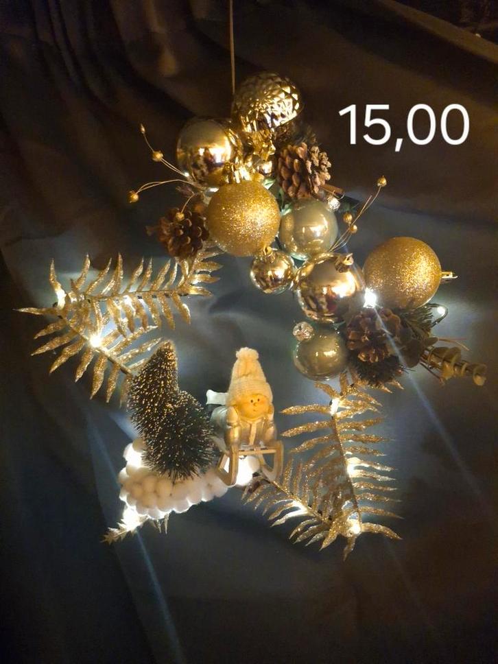 Zelfgemaakte kerststukjes, Diversen, Kerst, Nieuw, Ophalen