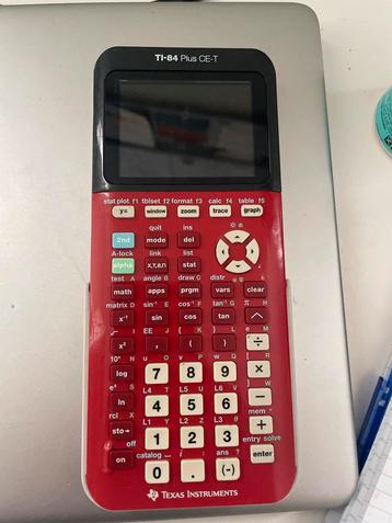 Grafische rekenmachine ti-84 ce-t beschikbaar voor biedingen