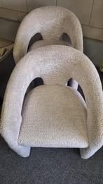 stoelen fauteuils 2 stuks model Belle van Richmond Interiors, Ophalen, Twee, Wit, Stof