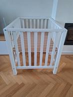 Box wit (TWF Timo) inclusief boxmatras, kussen en tas, Kinderen en Baby's, Boxen, Ophalen, Gebruikt, In hoogte verstelbaar