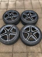 Org Mercedes A B CLA Klasse 18 inch Michelin winterbanden, Ophalen, 18 inch, Gebruikt, Banden en Velgen