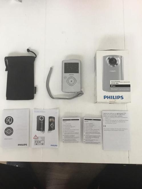 Philips Esee cam102 Full HD 1080p pocket camcorder, Audio, Tv en Foto, Actiecamera's, Nieuw, Overige merken, Ophalen