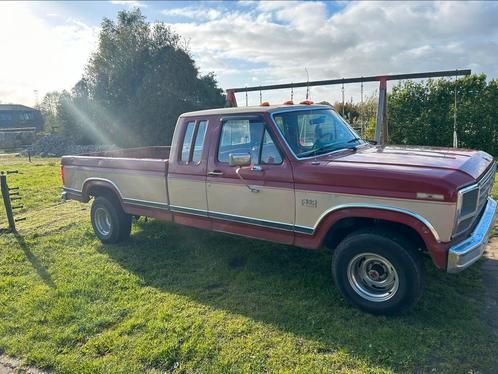 Ford Ranger F150 XLT 1986 Rood, Auto's, Bestelauto's, Particulier, 4x4, Ford USA, Benzine, Automaat, Geïmporteerd, Rood, Vierwielaandrijving