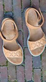 Sandalen, maat 40 5 merk Paul Green, kleur licht bruin, Ophalen of Verzenden, Gedragen, Beige, Sandalen of Muiltjes