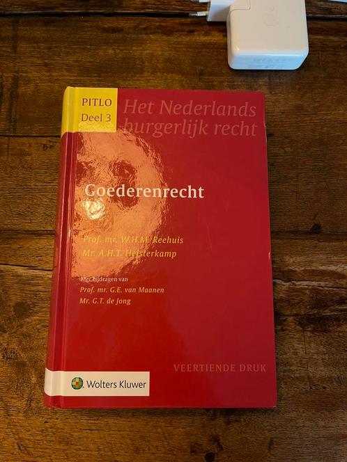 Pitlo deel 3 Goederenrecht veertiende druk, Boeken, Studieboeken en Cursussen, Zo goed als nieuw, Verzenden