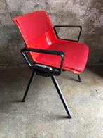 Tecno Italy stoel met armleggers , jaren 80, Huis en Inrichting, Stoelen, Gebruikt, Italy, Jaren 80, Ophalen of Verzenden