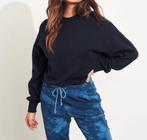 Hollister Navy Icon crewneck sweatshirt sweater trui maat M, Maat 38/40 (M), Blauw, Nieuw, Ophalen of Verzenden