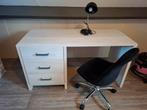 Bureau met stoel en lamp, Ophalen, Gebruikt, Bureau