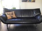 Leolux tango leren 2,5 zits bank., Gebruikt, Driepersoons, Ophalen of Verzenden, Rechte bank