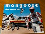 MONGOOSE BMX CROSFIETS MOTOBECANE 1983 brochure folder, Ophalen of Verzenden