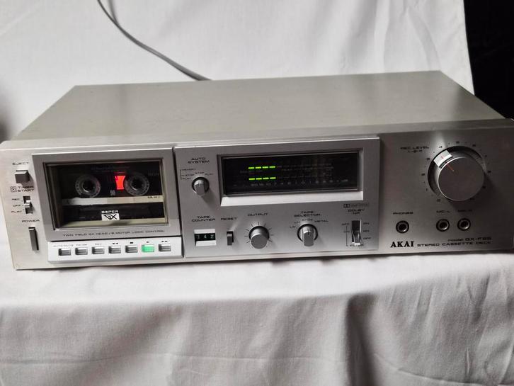 Akai GX-F25 Cassettedeck - Topklasse!, Audio, Tv en Foto, Cassettedecks, Enkel, Akai, Tiptoetsen, Tape counter, Ophalen of Verzenden