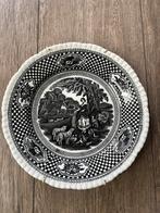 Ironstone Rural Scenes W Adams & Sones bord Zwart Wit, Ophalen