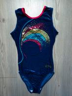 Turnpakje Agiva maat 158 164 XS, Sport en Fitness, Turnen, Blauw, Ophalen of Verzenden, Zo goed als nieuw, Turnpak(je)