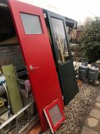 deuren en wc raampje gratis, Ophalen of Verzenden, Gebruikt, Binnendeur, 200 tot 215 cm