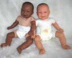 Levensechte Babypoppen combi set van 2 poppen 53 cm babypop, Selintoys, Nieuw, Ophalen of Verzenden, Leiden