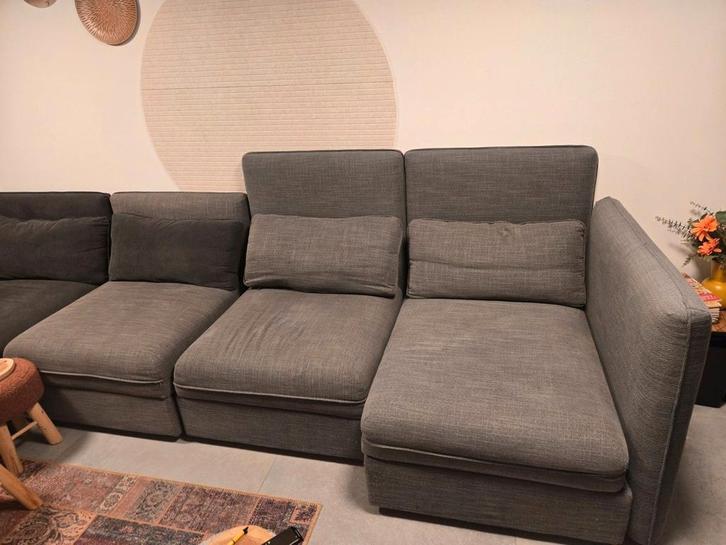 Ikea vallentuna slaapmodule grijs en andere onderdelen, Huis en Inrichting, Banken | Complete zithoeken, Gebruikt, Stof, Ophalen of Verzenden