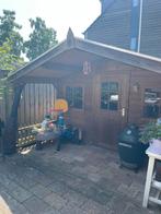 Tuinhuis met overkapping, Tuin en Terras, Tuinhuizen, Ophalen, Gebruikt, Hout, 200 tot 400 cm