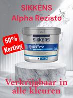 SIKKENS MUURVERF LATEX VERF - 2K epoxy vloercoating  egaline, Doe-het-zelf en Verbouw, Verf, Beits en Lak, 7671DA, Nieuw, Ophalen of Verzenden