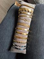 Bangle armbanden - goud of zilver - stainless steel, Nieuw, Ophalen of Verzenden, Goud, Staal