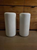 Twee mooie stenen vazen, Minder dan 50 cm, Wit, Zo goed als nieuw, Ophalen