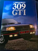 Peugeot 309 GTI Folder - Zeldzaam!, Verzenden, Gelezen, Peugeot, Peugeot