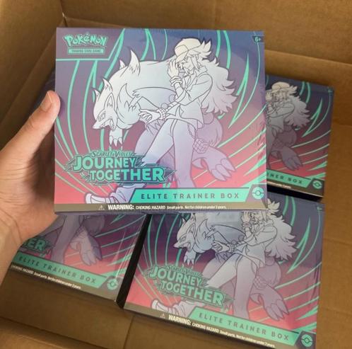 Journey Together Elite Trainer Box, Hobby en Vrije tijd, Verzamelkaartspellen | Pokémon, Nieuw, Boosterbox, Ophalen of Verzenden