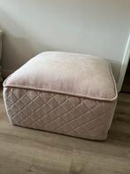 Riviera Maison poef (roze), Ophalen of Verzenden, Zo goed als nieuw, Rond, Minder dan 50 cm