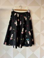 Collectif London Swing Skirt rok zwart XS/34, Kleding | Dames, Rokken, Collectif, Zwart, Ophalen of Verzenden, Zo goed als nieuw