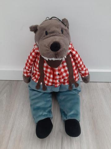 Knuffel Ikea wolf (zonder oma) lufsig Roodkapje K8254 beschikbaar voor biedingen