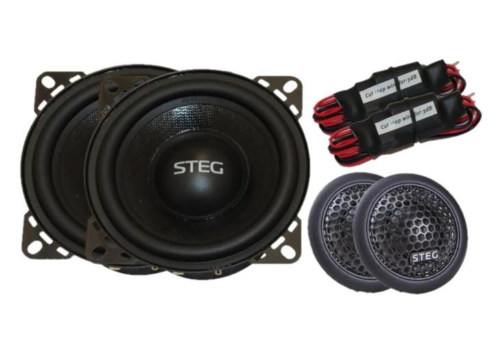 STEG SQ100C 10cm / 4'' composet // speakers, Auto diversen, Autospeakers, Nieuw, Ophalen of Verzenden