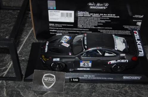 BMW M6 GT3 FALKEN VLN #43 mattblack Minichamps 1:18 WRH, Hobby en Vrije tijd, Modelauto's | 1:18, Zo goed als nieuw, Auto, MiniChamps