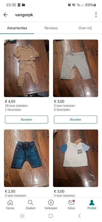 Babykleding dameskleding herenkleding beschikbaar voor biedingen
