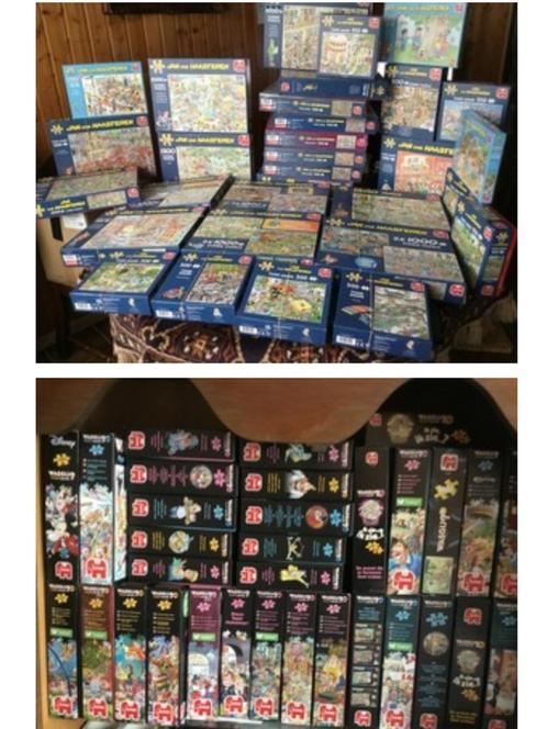 Wasgij en Jan van Haasteren puzzels compleet en zgan, Hobby en Vrije tijd, Denksport en Puzzels, Zo goed als nieuw, Legpuzzel