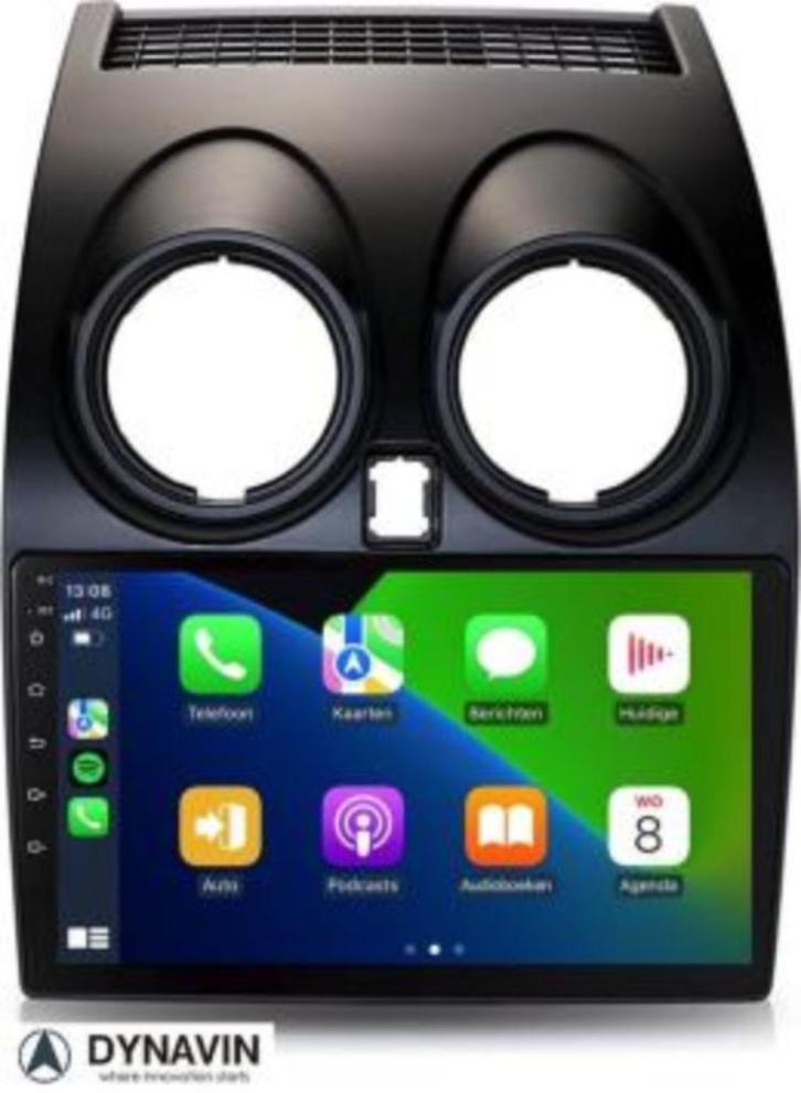Navigatie Nissan Qashqai 2006 carkit Android 14 carplay, Auto diversen, Autoradio's, Nieuw, Ophalen of Verzenden