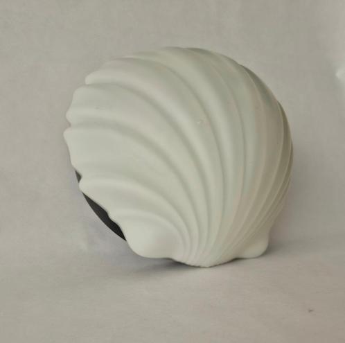 Wandlamp of plafondlamp Glashutte Limburg | Schelp lamp, Huis en Inrichting, Lampen | Wandlampen, Gebruikt, Glas, Verzenden