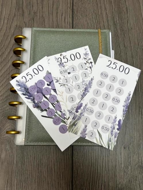 Cashstuffing kleingeld challange, Hobby en Vrije tijd, Kaarten | Zelfgemaakt, Nieuw, Overige thema's, Ophalen of Verzenden